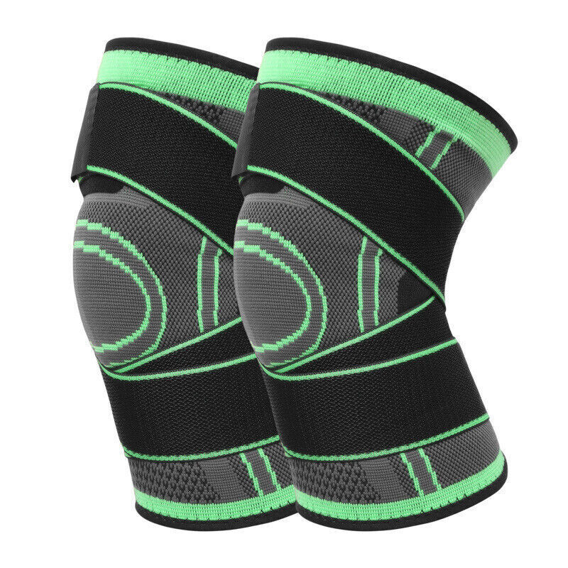 3D Knee Sleeve Compression Brace Support For Sport Joint Pain Arthritis Relief
