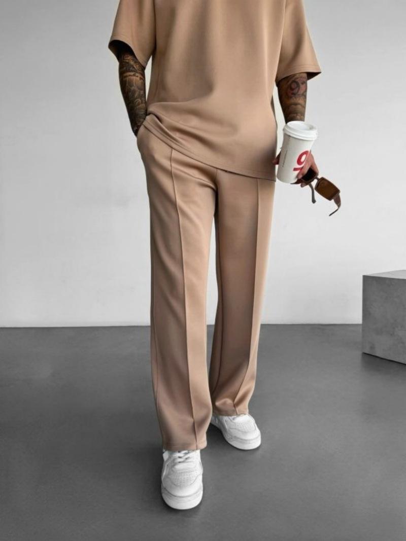 Pantalones Deportivos Largos Para Hombres Chándal De Correr Culturismo Moda Gym