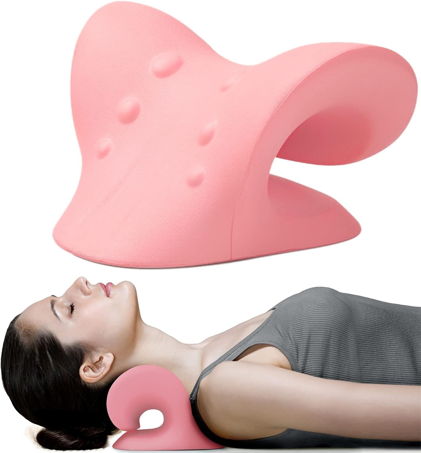 Wave Shape Neck Relaxer – Lightweight Cervical Support for Effective Recovery