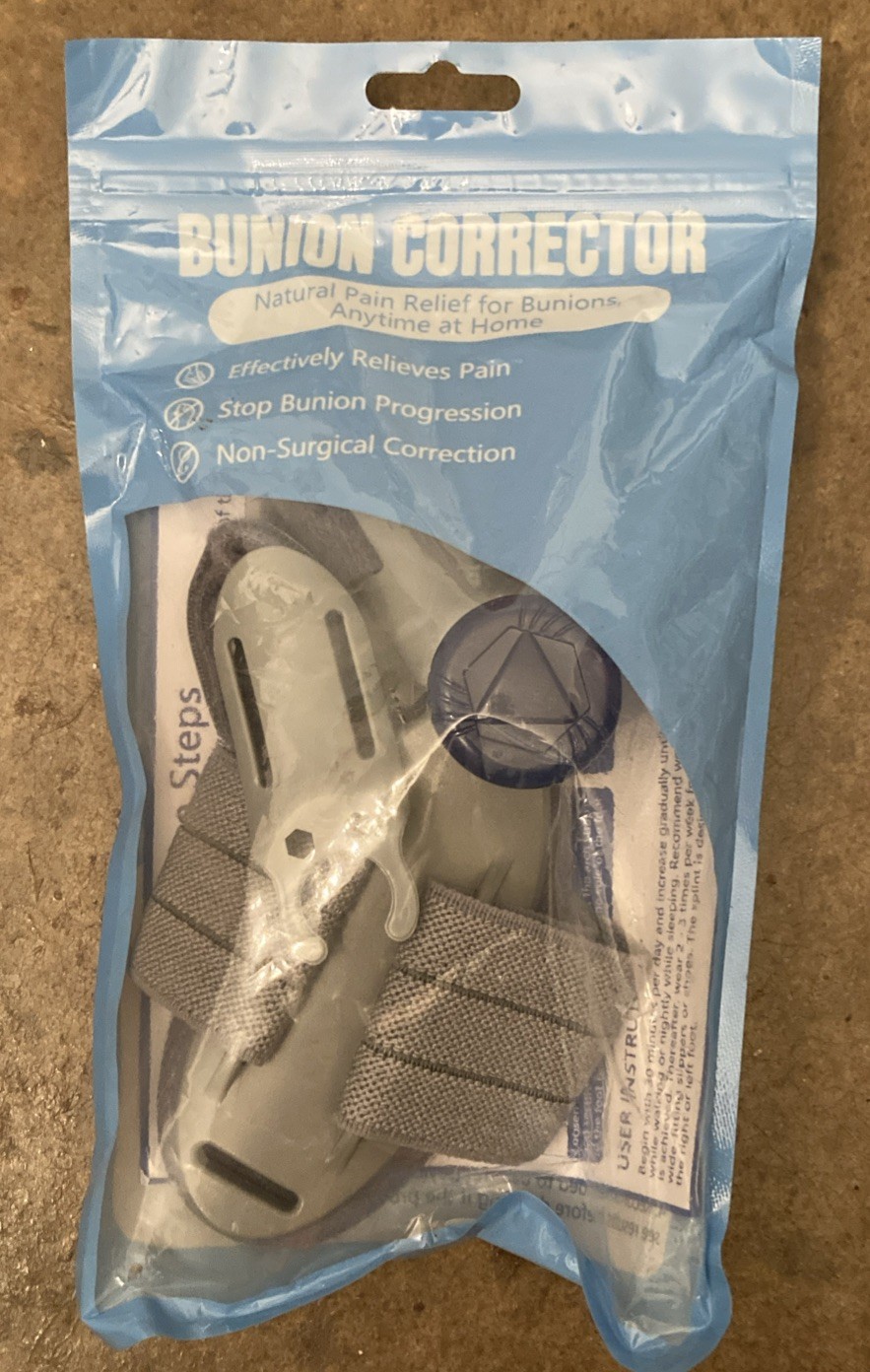 Bunion Corrector Big Toe Straightener Orthopedic Toe Separator Left & Right US
