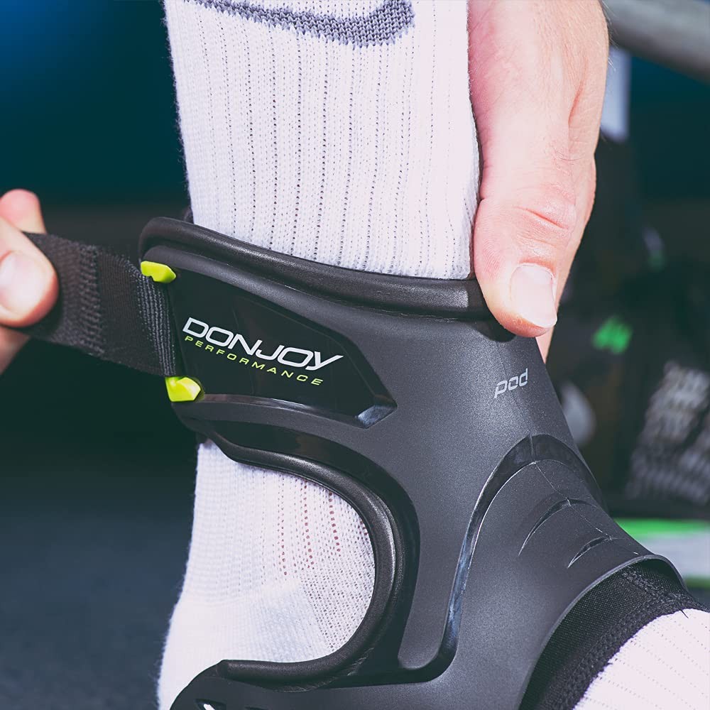 DonJoy Performance POD Ankle Brace, Support for Stability, Ankle Sprain, Roll, S
