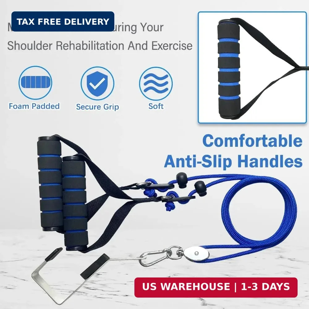 Shoulder Pulley for Physical Therapy, Pulleys for Shoulder Rehab Over Door, Shou
