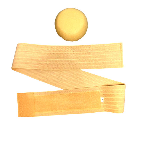 Umbilical Hernia Truss Support Belt for Relief of Abdominal Pain and Pressure, S