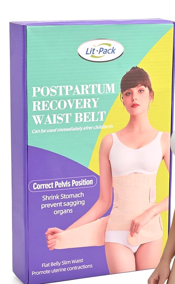 Lit-Pack Postpartum Recovery Waist Belt skin Large