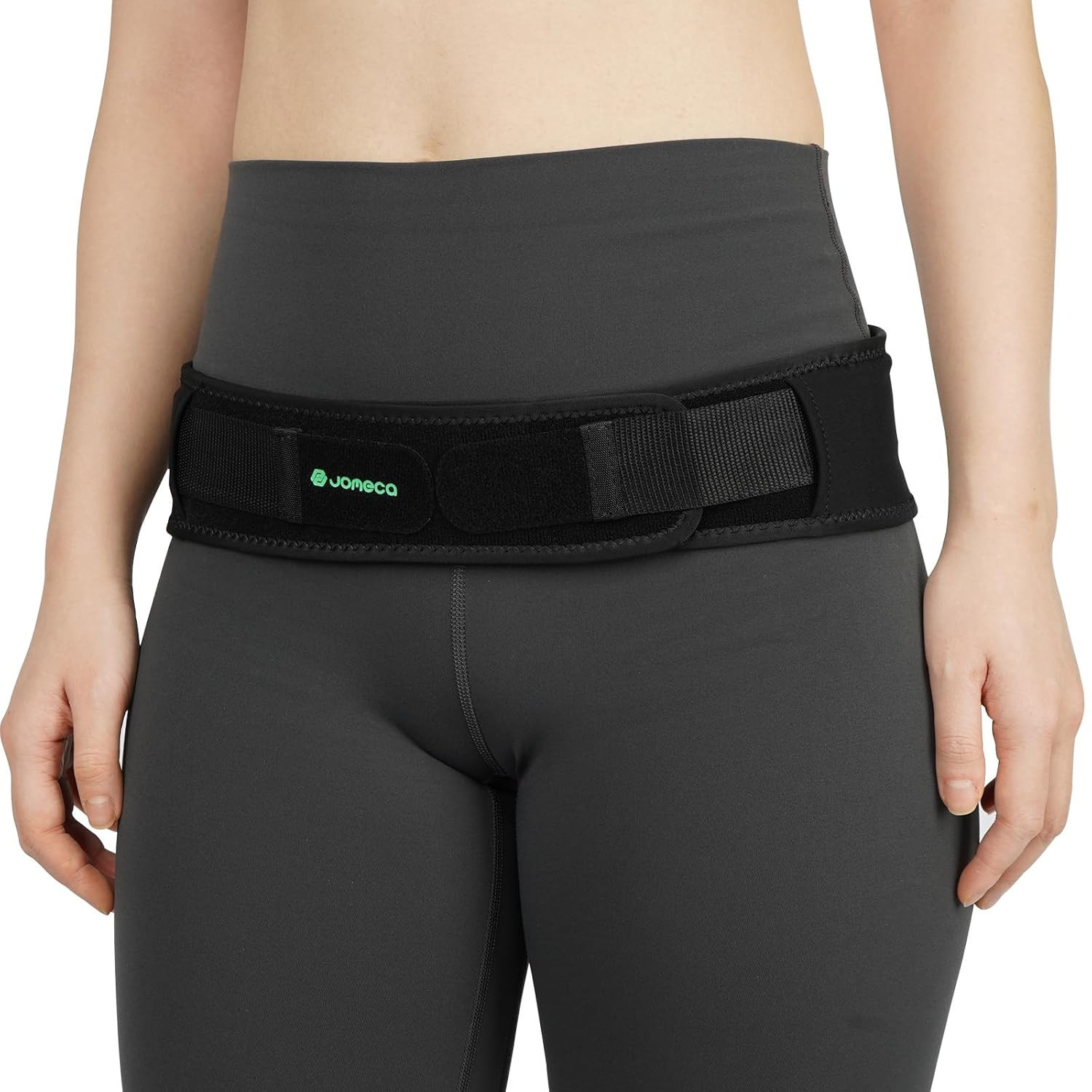 Sacroiliac SI Joint Hip Belt for Women and Men – Adjustable Compression Pelvic B