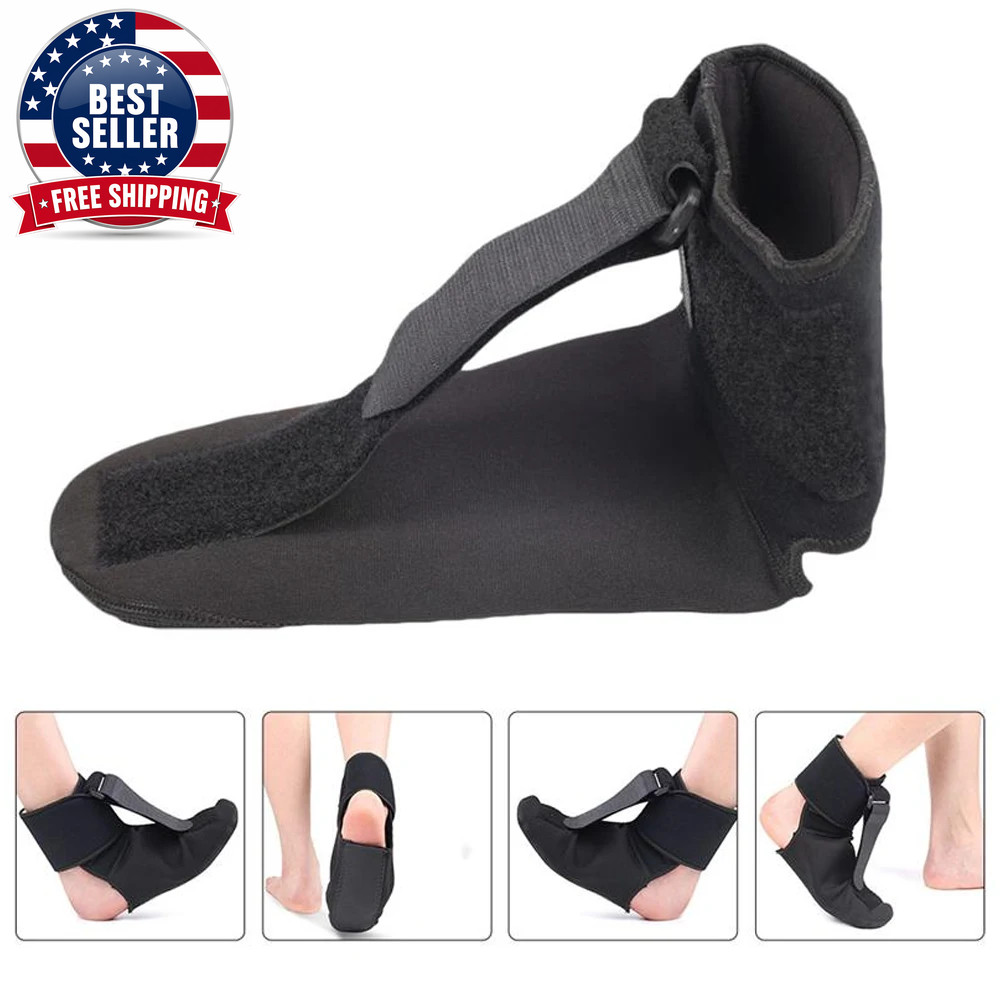 Plantar Fasciitis Night Splint Sock – Soft Plantar Fascia Stretcher Brace, Achil