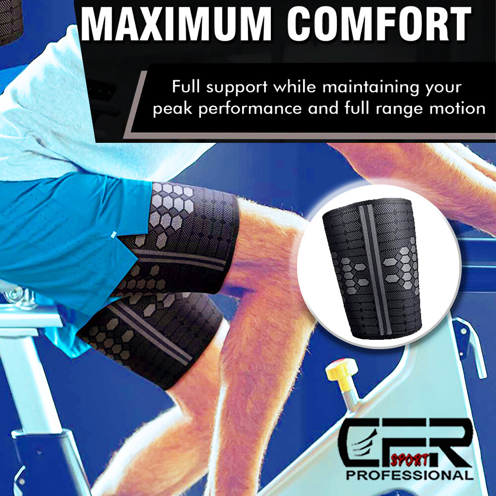 Compression Brace Leg Support Hip Sciatica Nerve Pain Relief Thigh Hamstring Gym