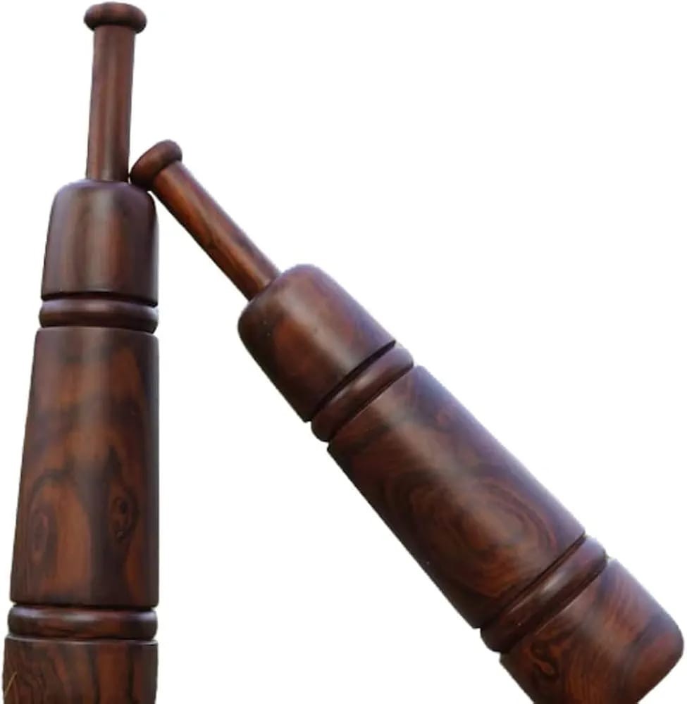 Wood Indian Meels | (pair )