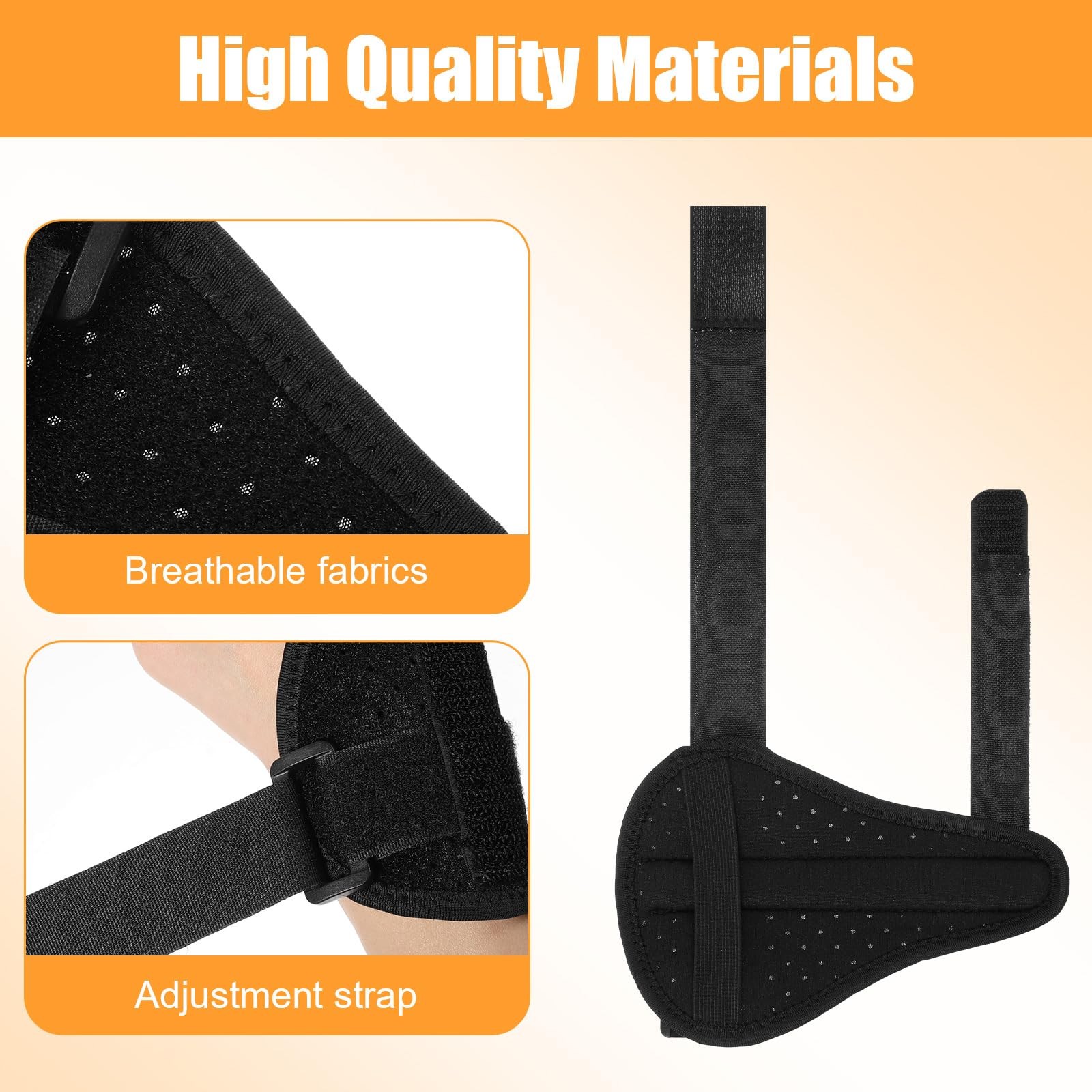 QFGasre Thumb Brace Finger Splints Spica Splint for Right and Left…
