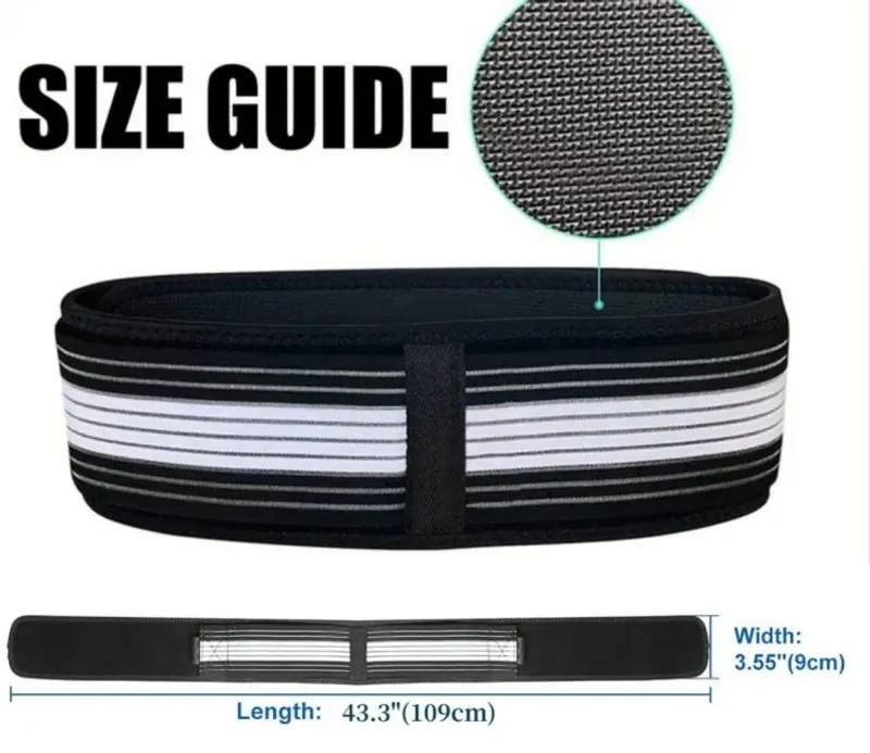 120cm 130cm Sacroiliac SI Joint Hip Belt Lower Back Support-Hip Braces for