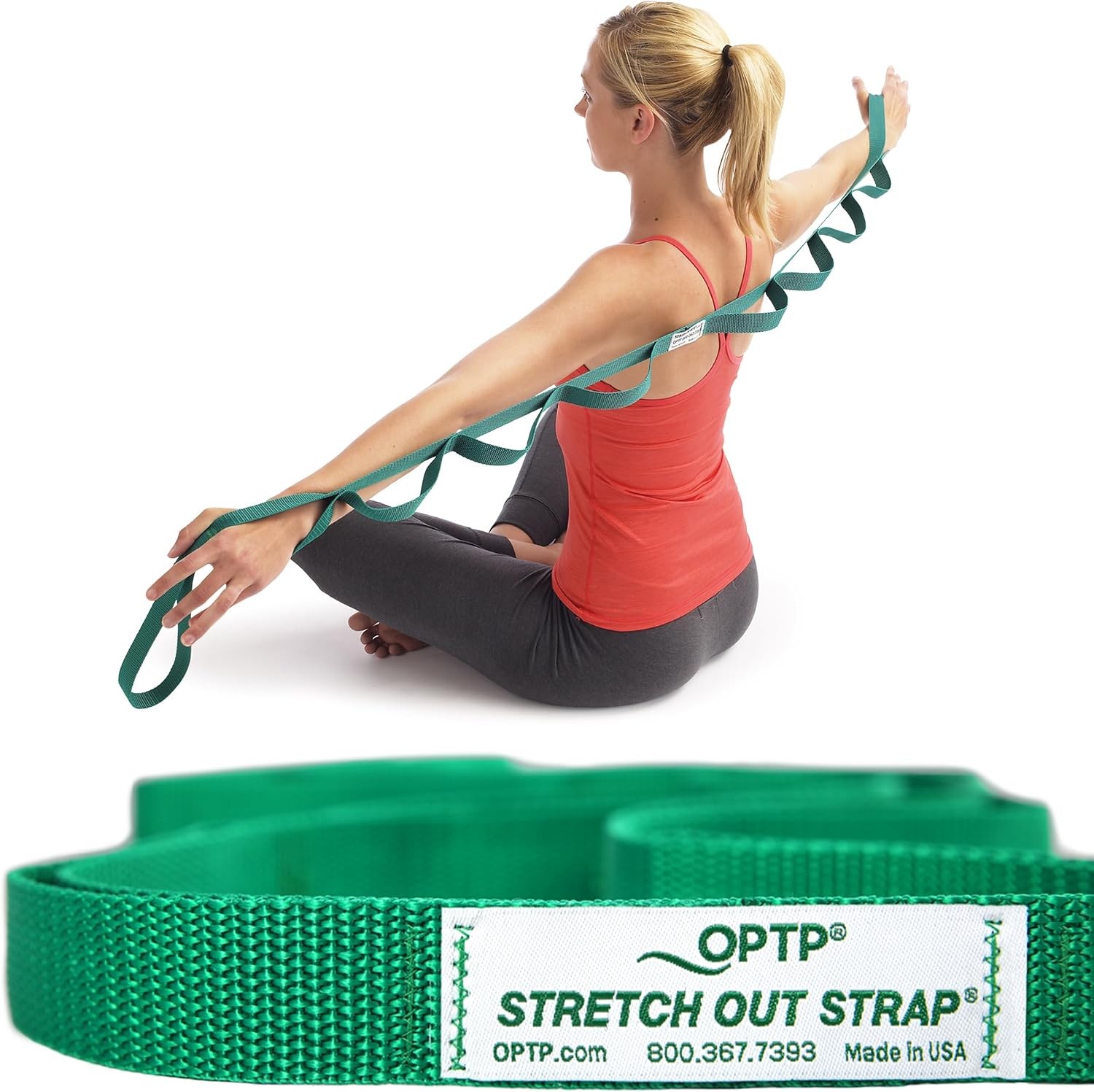 Ultra Stretch Strap for Physical Therapy – Knee Sled Exercise Aid