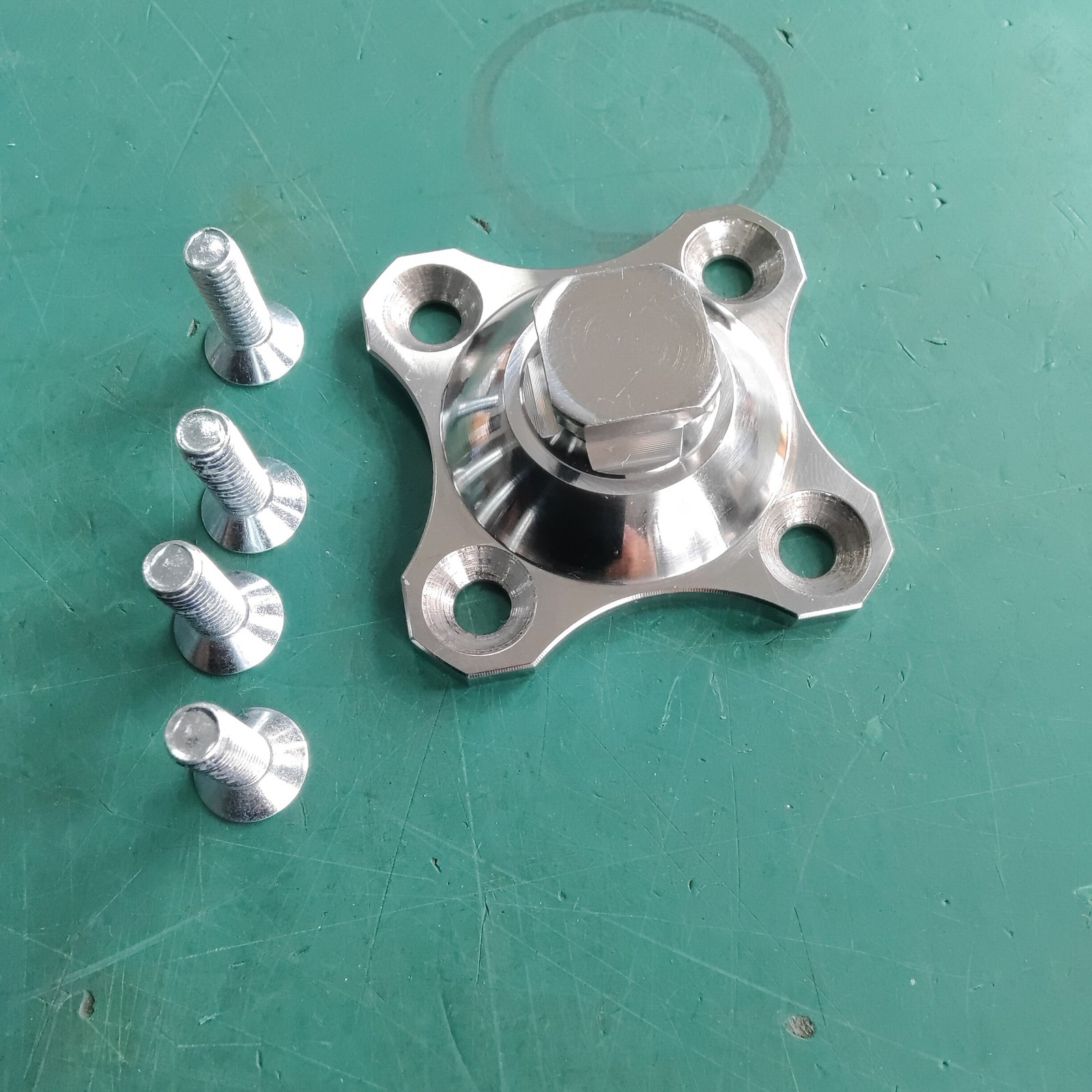 Pediatric Prosthetic Pyramid Adapter Plate Stainless Steel Aluminum