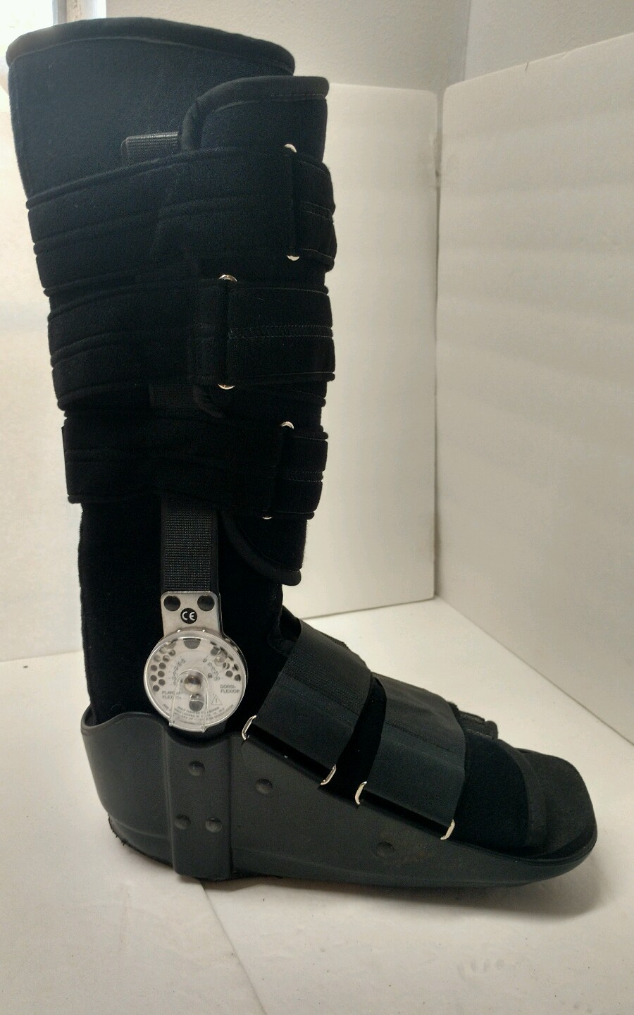 DJ Orthopedics LLC Walking Brace DorsiFlexion PlantarFlexion Black Large