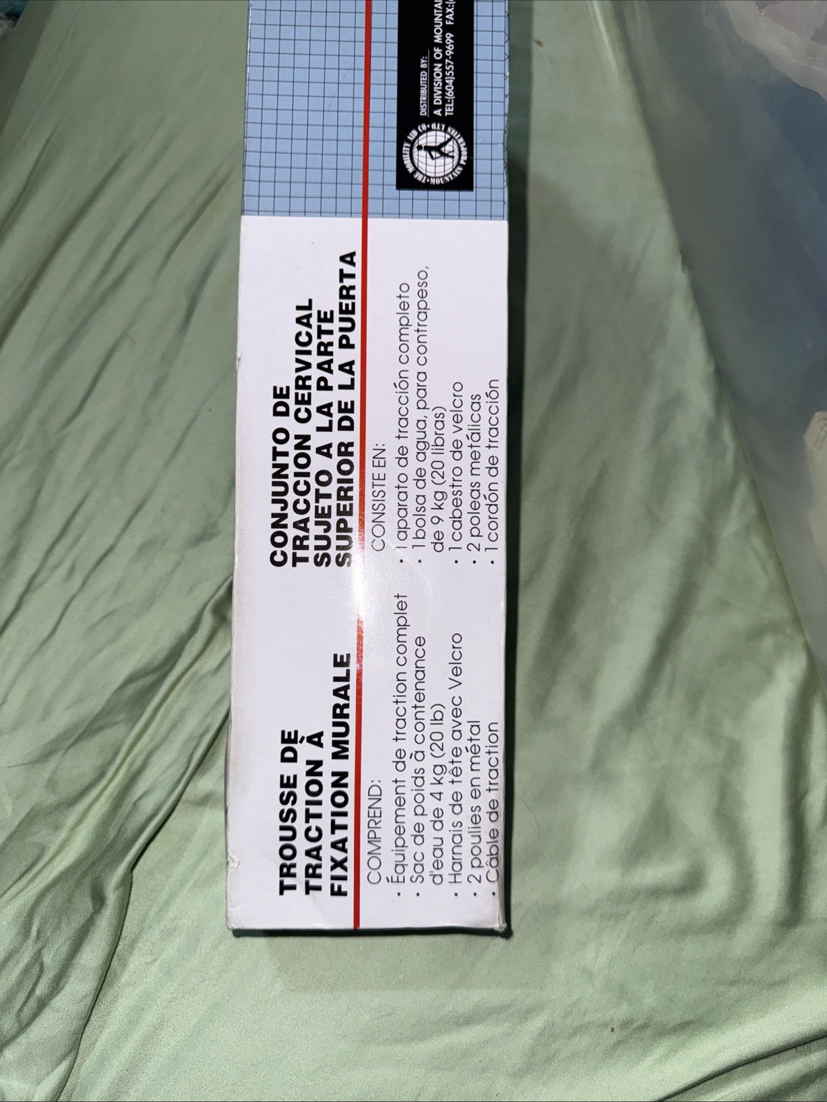 Cervical Kit Harvy Traction Set Over Door Overdoor Part # 244 (WTF90)