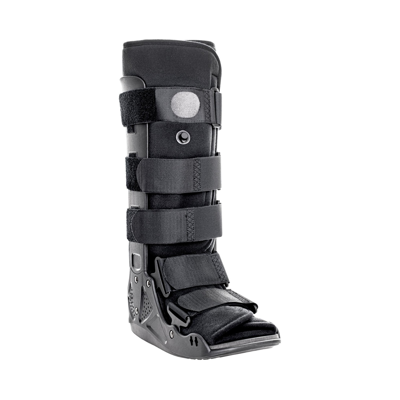 McKesson Black Air Walker Boot X-Large Hook and Loop for Either Foot