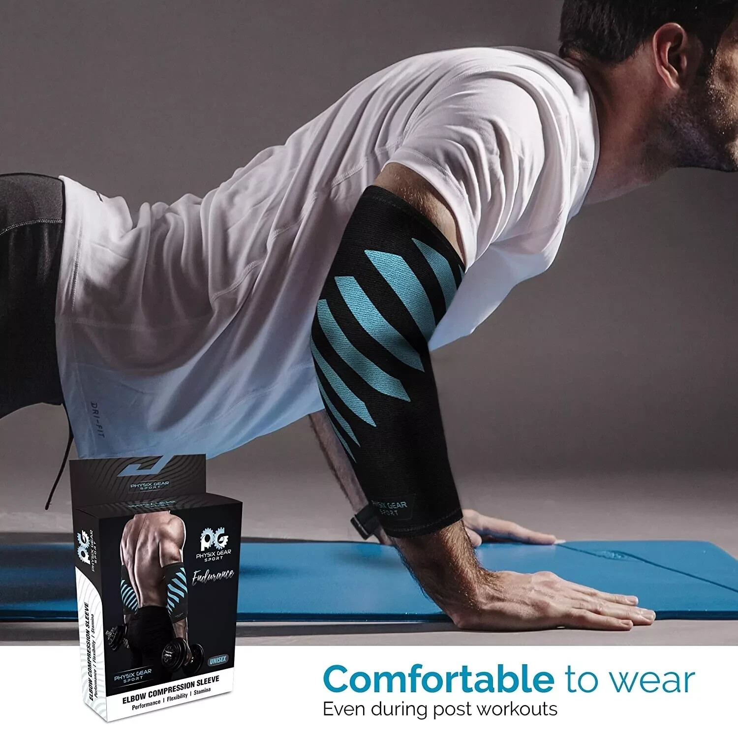Physix Gear Compression Elbow Support XL