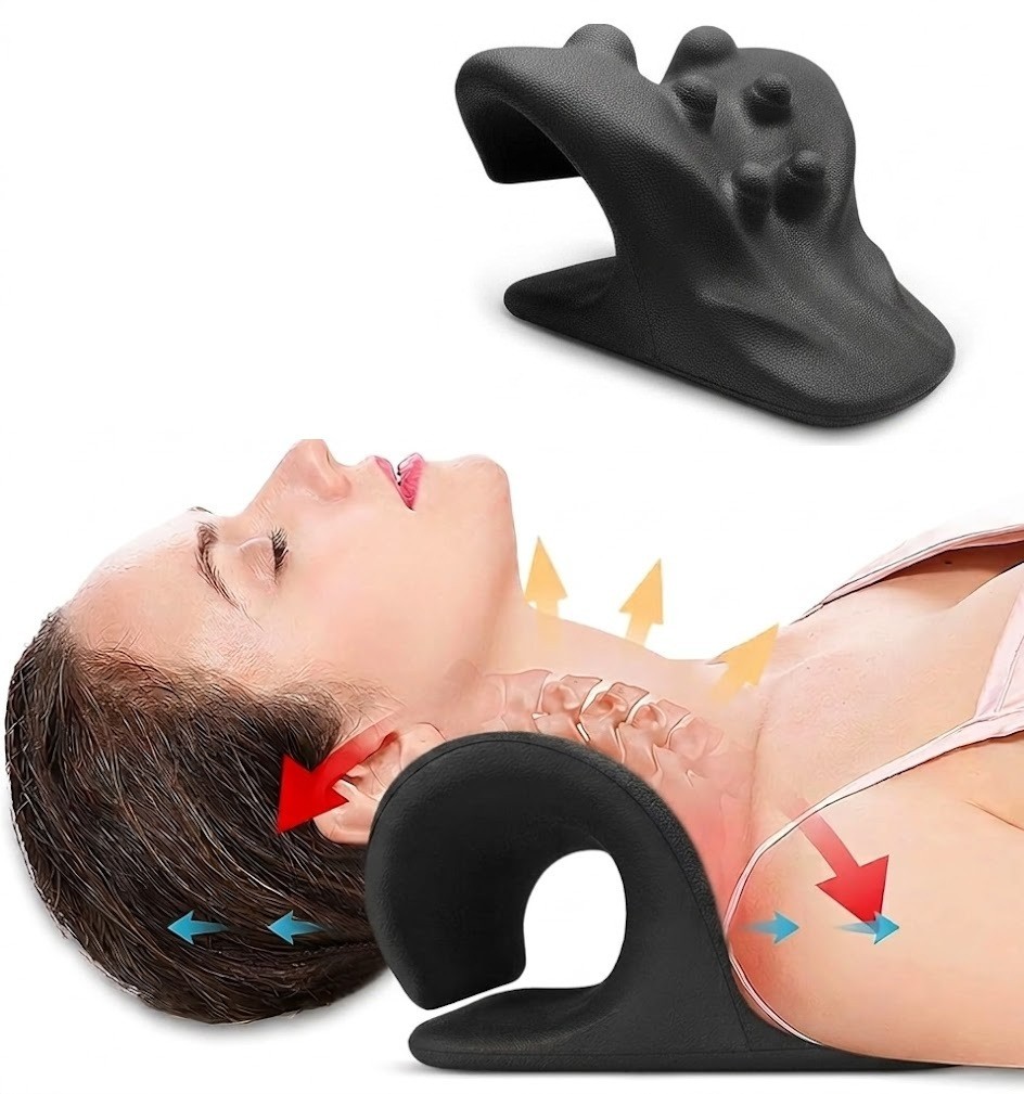 BILITOK Neck Shoulder Relaxer Cervical Traction Device TMJ Pain Relief Alignment
