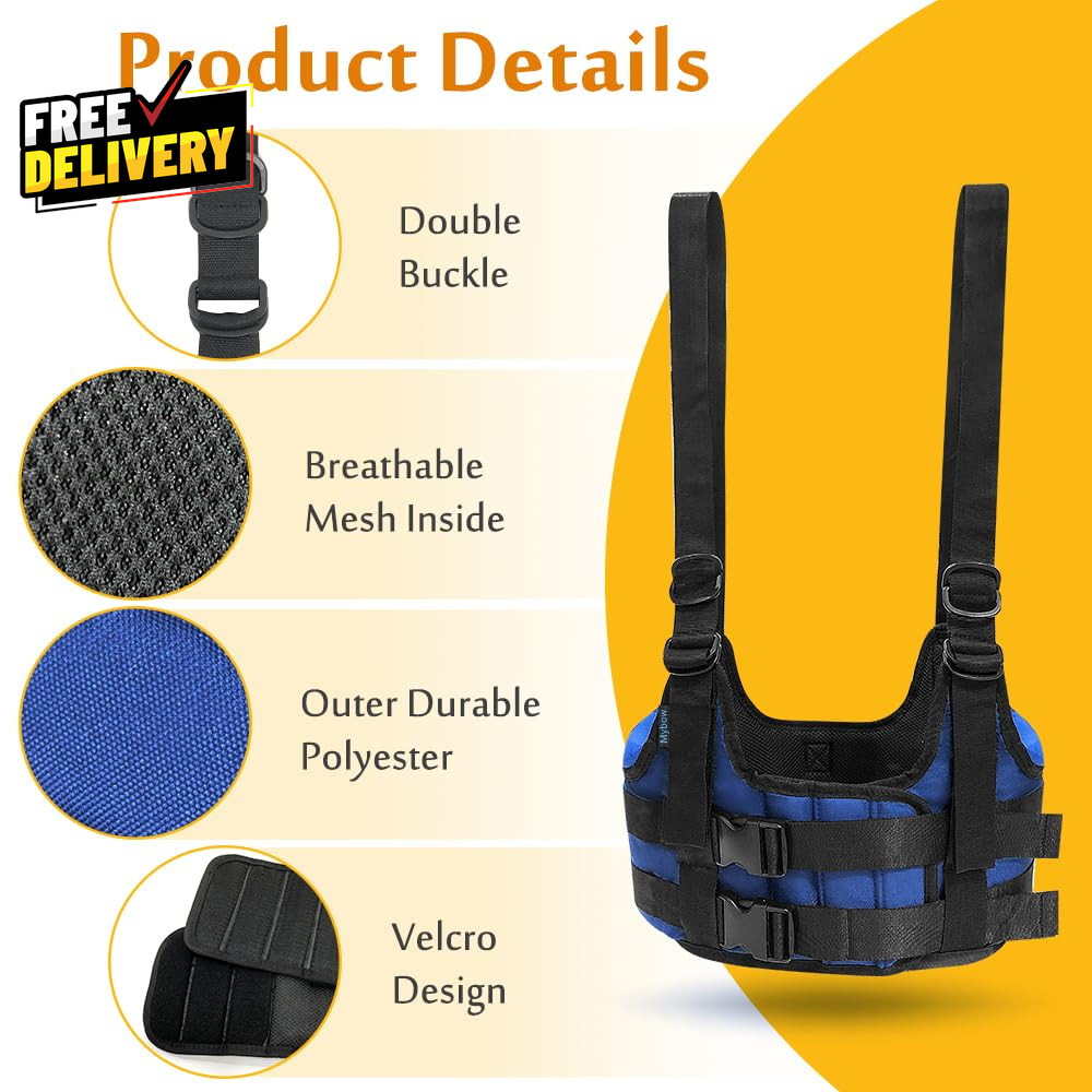 Back Stretcher Lumbar Traction Device Spine Decompression Belt for Pain Relief..