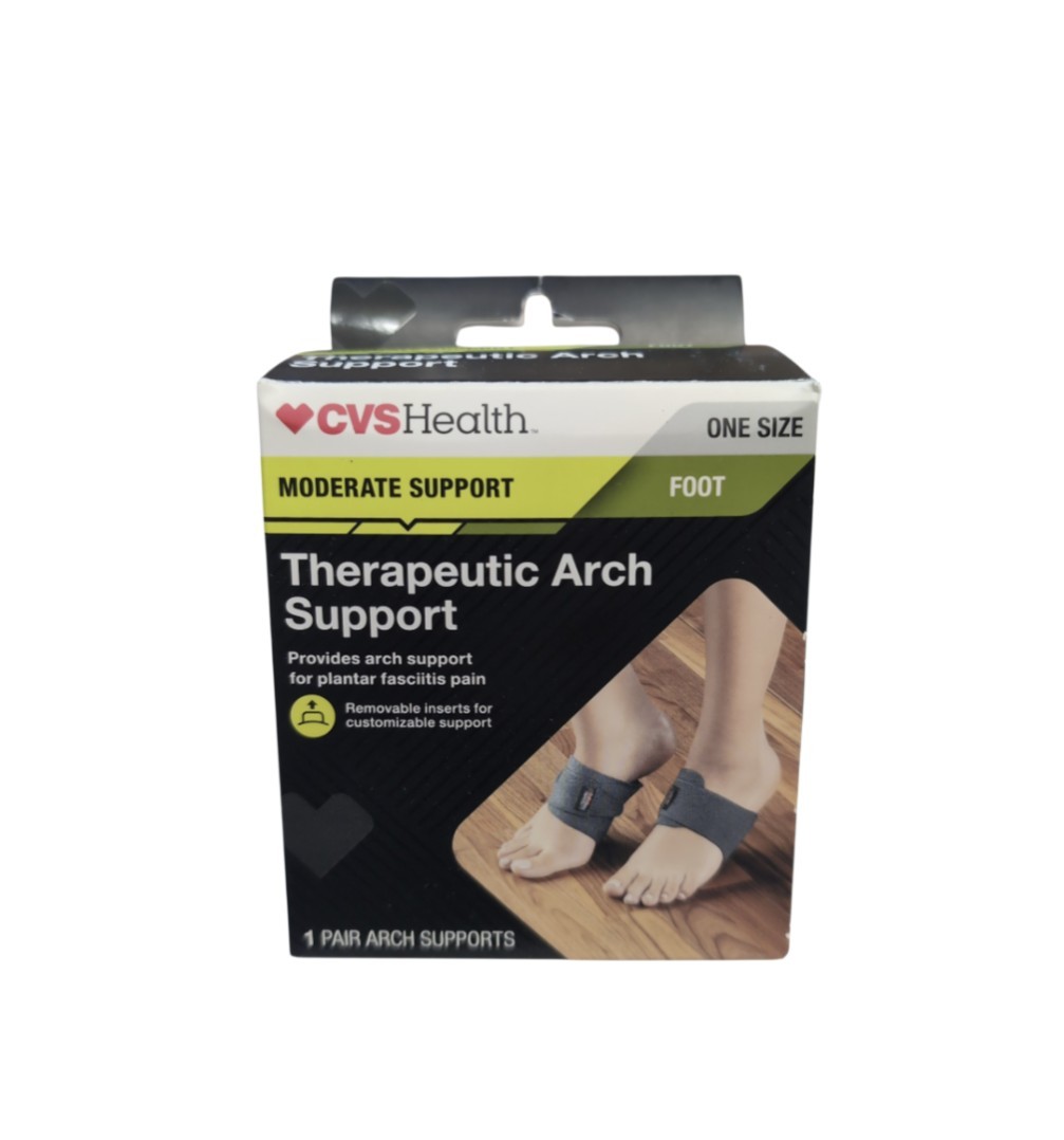 CVS Therapeutic Arch Support Moderate Support, 1 Pair – One Size