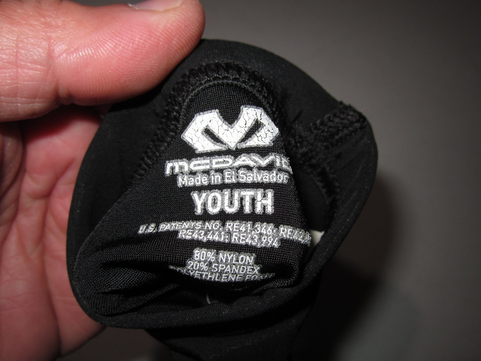 McDavid HEX Protective 635 Shooter Arm Sleeve Black Single Youth Small Baseball