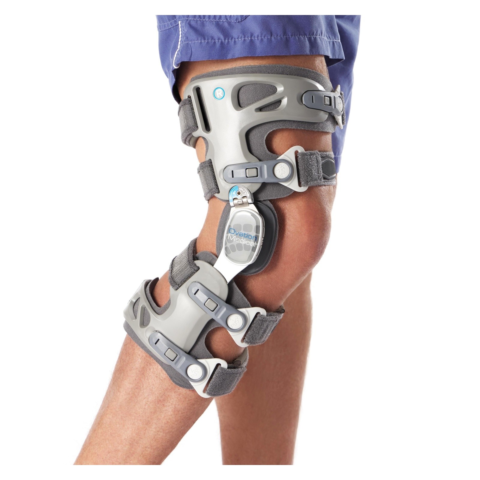 Lightweight Ovation Medical OA Knee Brace Right Side Support
