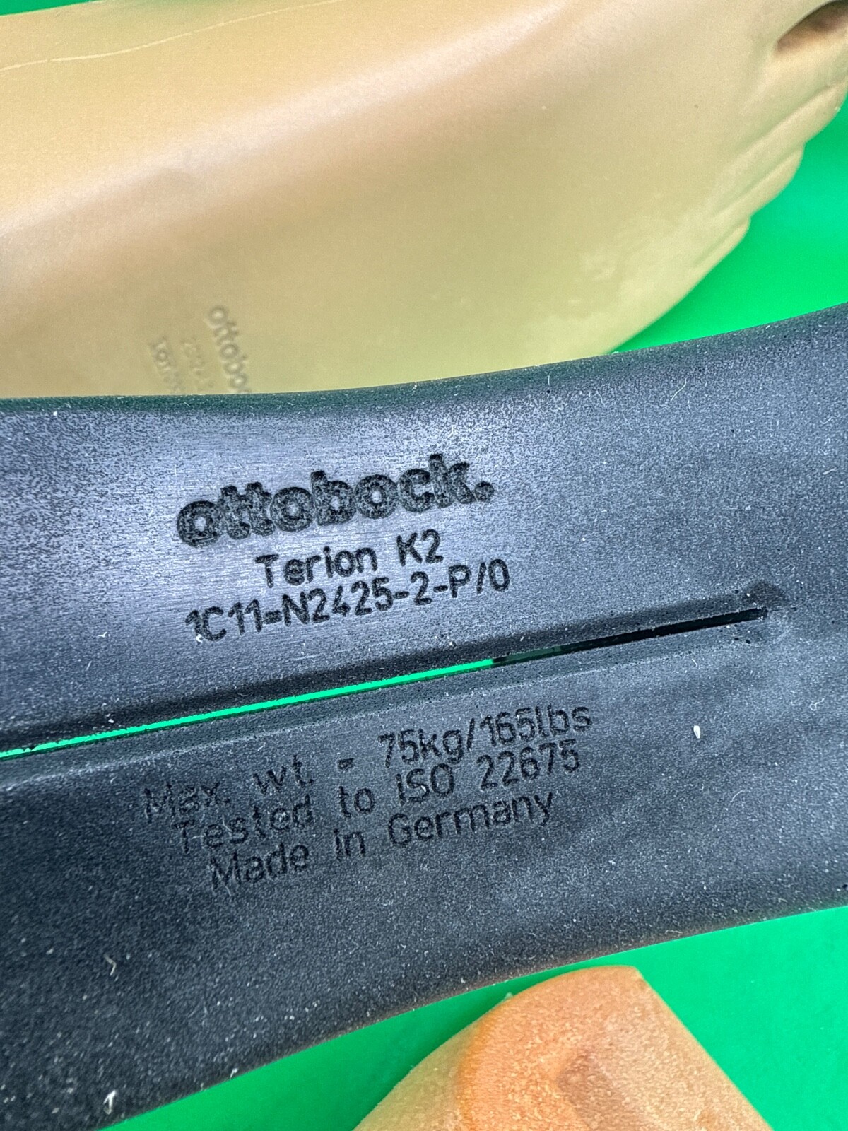 OTTOBOCK Otto Bock Terion K2 Prosthetic. Size 24. Category 2. Left shell