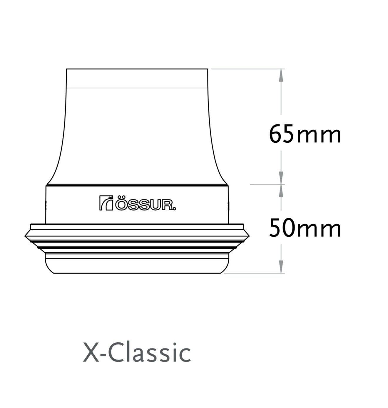 ossur removable prosthetic liner seal. removable seal. new