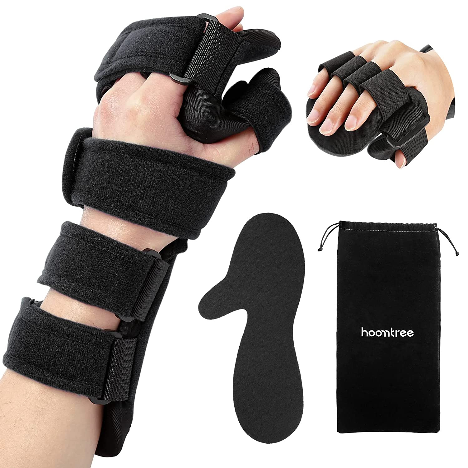 Stroke Resting Hand Splint Right&Left Resting Hand Splint with Finger Separator