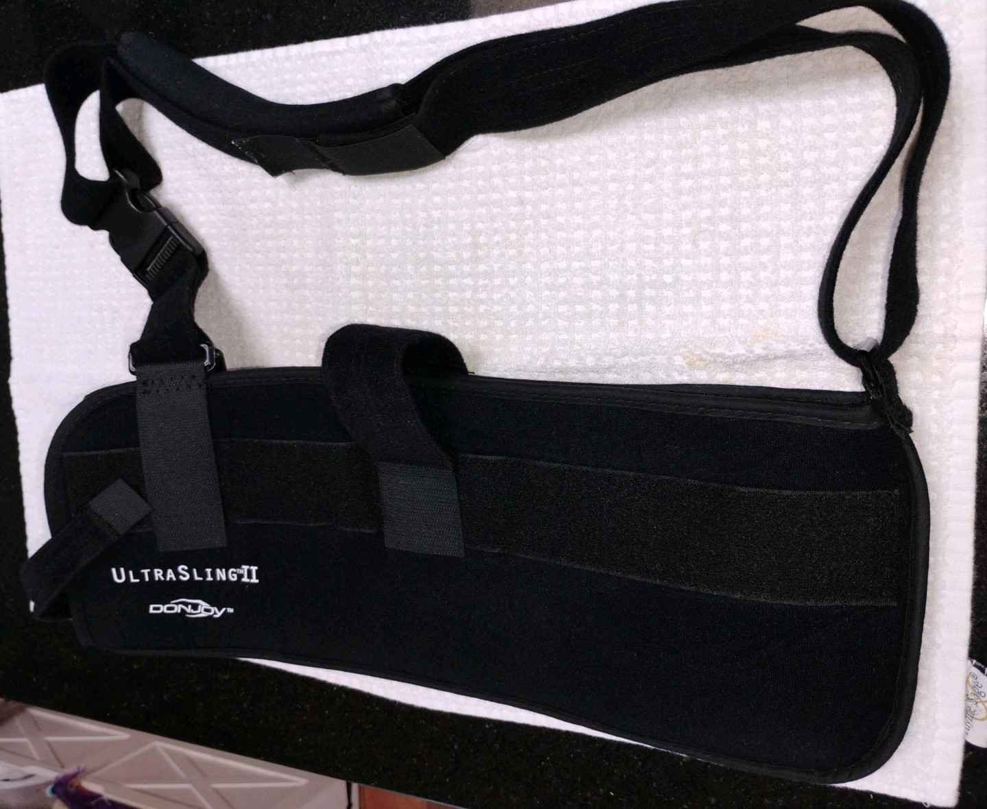DonJoy UltraSling II Large Shoulder Brace w/ Abduction Pillow + Exercise Ball