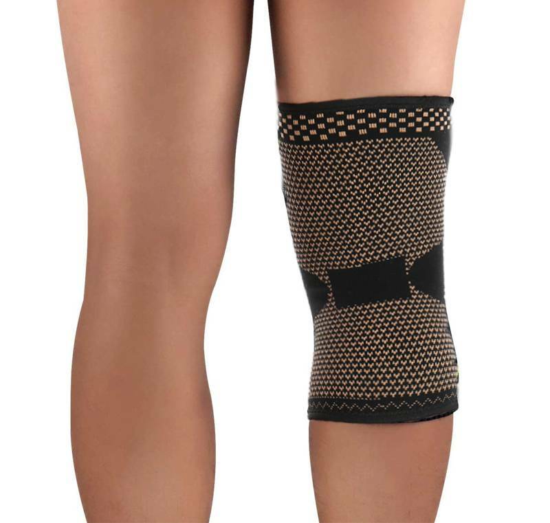 Knee Support Copper Patella Stabilizer Strap Tendon Brace Joint Pain Relief