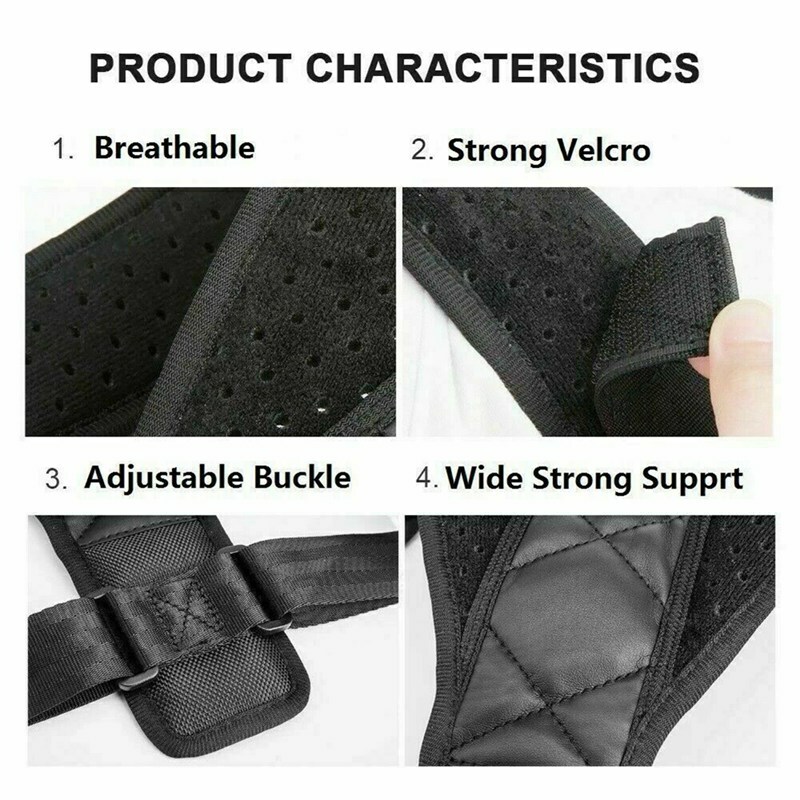 Medical Posture Corrector Spinal Back Support for Women & Men – NEW! FAST SHIP!