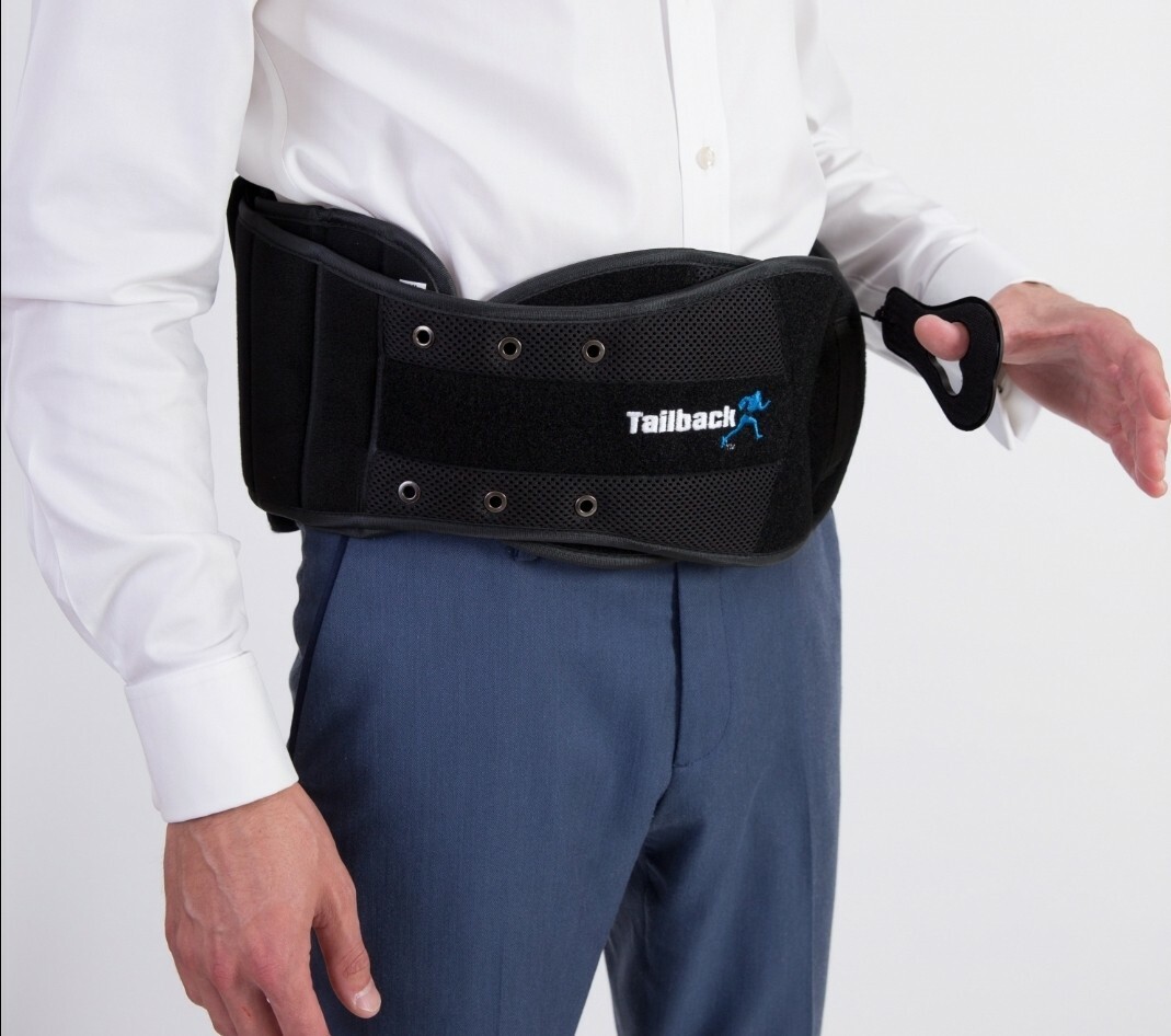 MANAMED Tailback 50 Universal Back Brace Adjusts 25″ to 68″ S-4XL TB050 Preowned