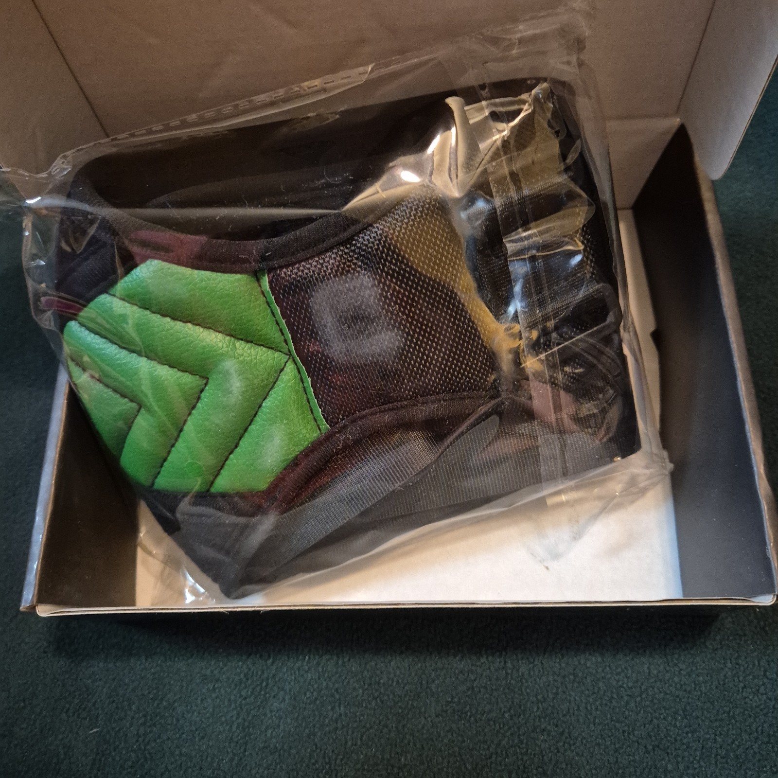 Abismat Posture Corrector Brace Black Green New In Box Medium