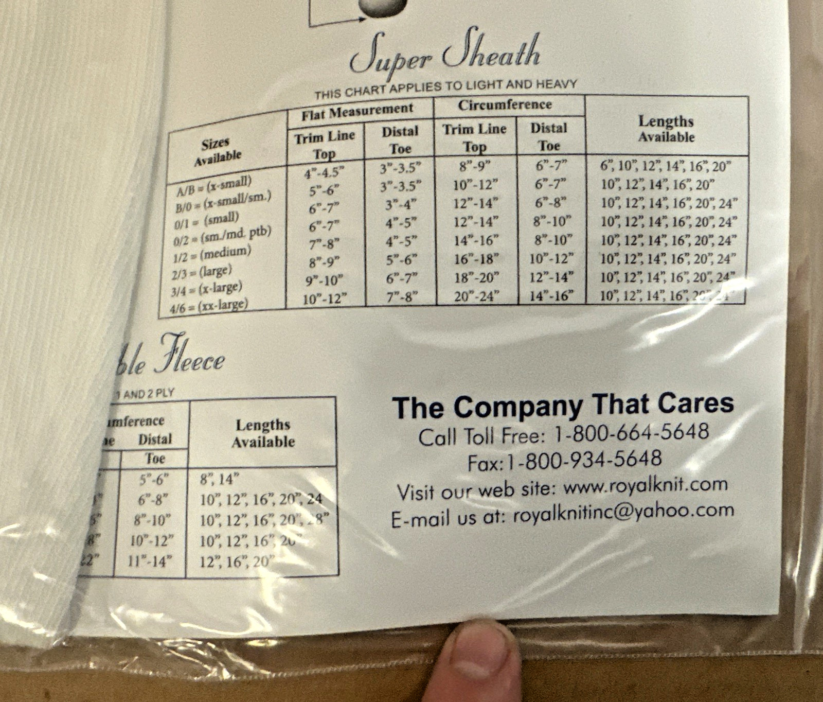 The Royal Flush White Prosthetic Socks (6) No Distal Opening 3 Ply RF 3-1/2-14
