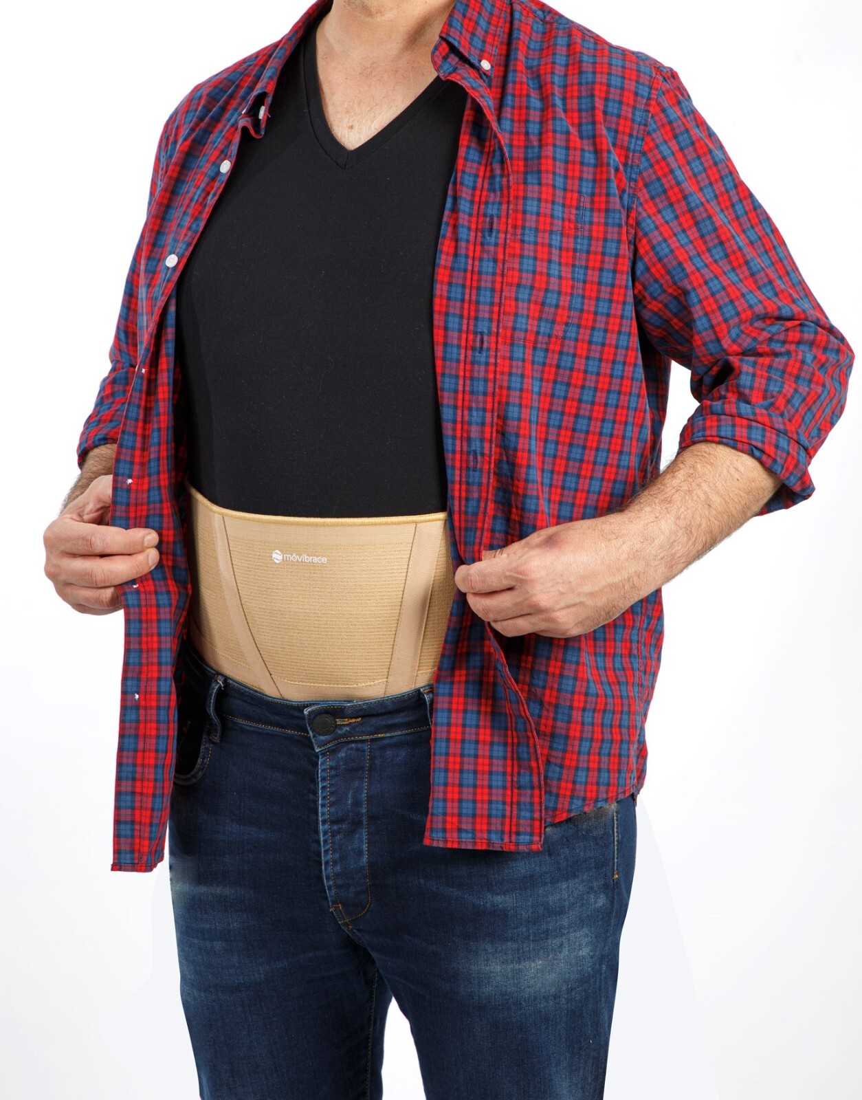 Movibrace Abdominal Belt for Hanging Belly, Weak Abdominal and Lower Back Muscle