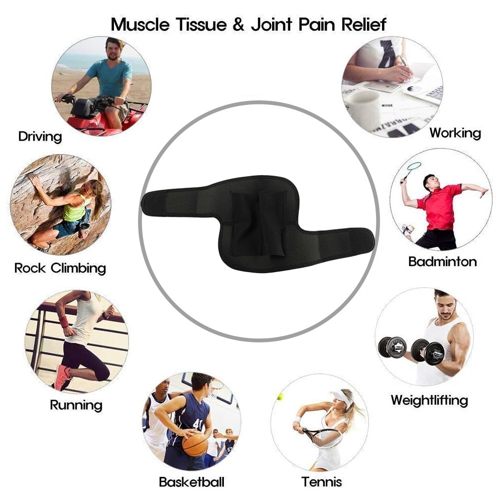 Compression Elbow Sleeve Brace Wrap Support Arthritis Tendonitis Pain Relief US