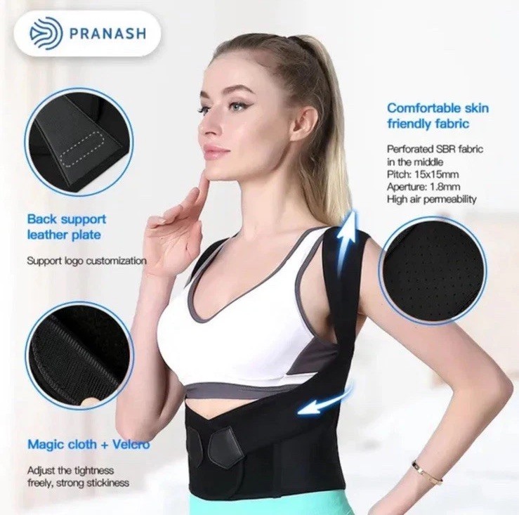 High Quality Top Of The Line Posture corrector, supports back and fixes posture