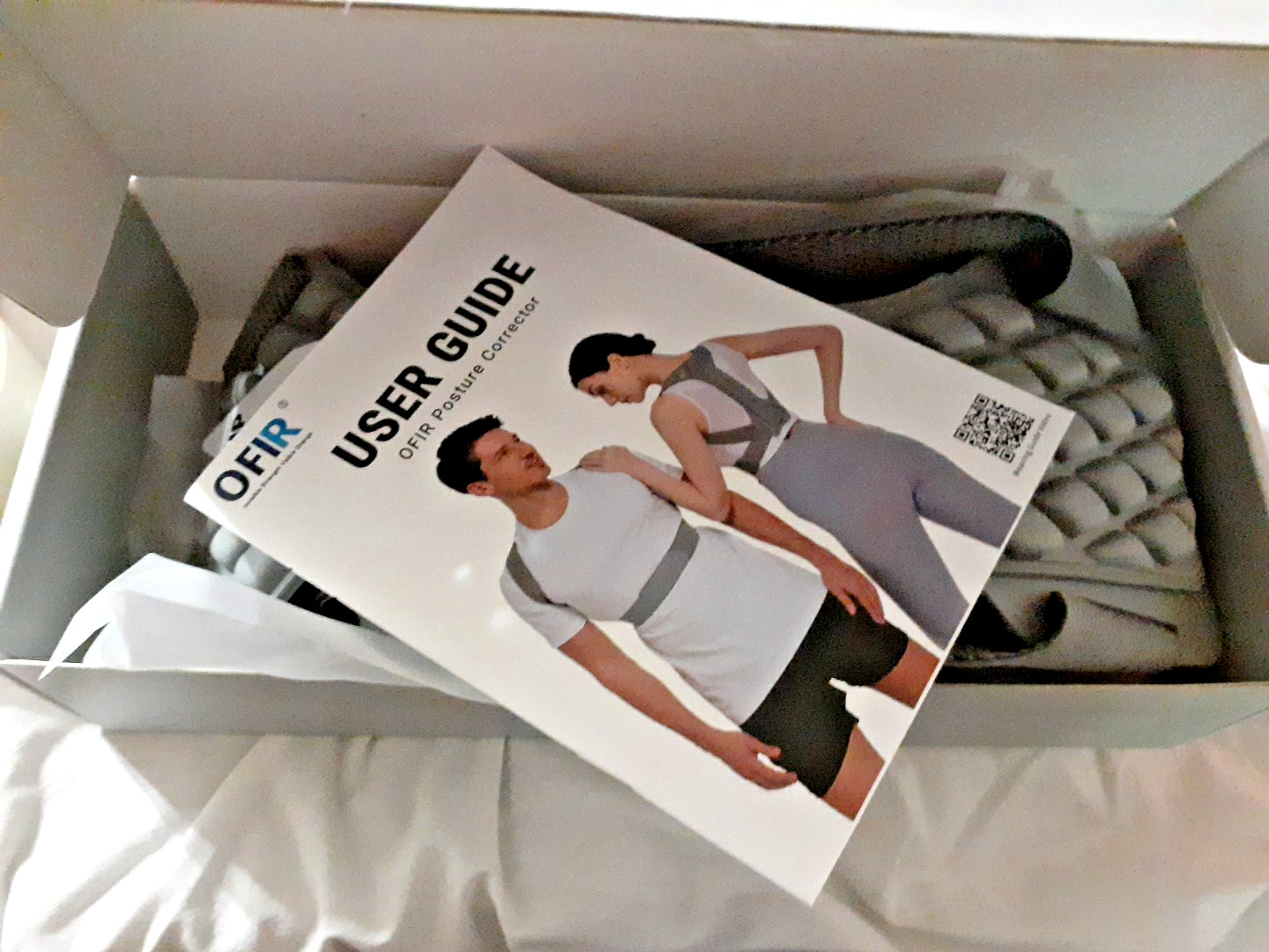 OFIR Revolutionary Upper Back Brace Posture Corrector for Men / Women size Small