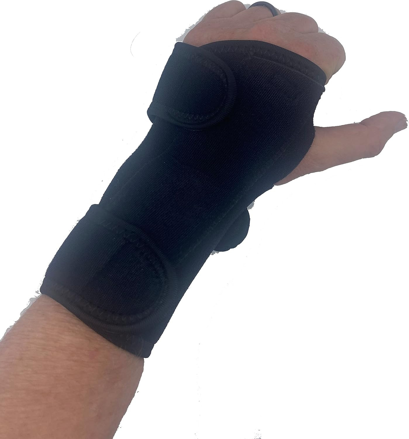 ® One Size Fits Most, Ambidextrous, Cock-Up Wrist Splint for Carpal Tunnel Relie