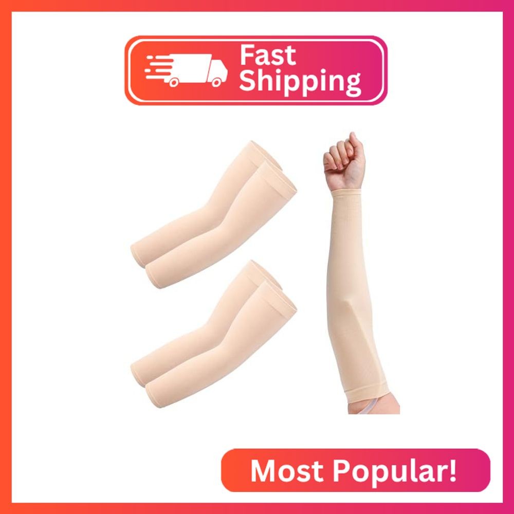 Boao 4 Pcs Picc Line Sleeve Cover for Upper Arm Fistula Dialysis Medical Elastic