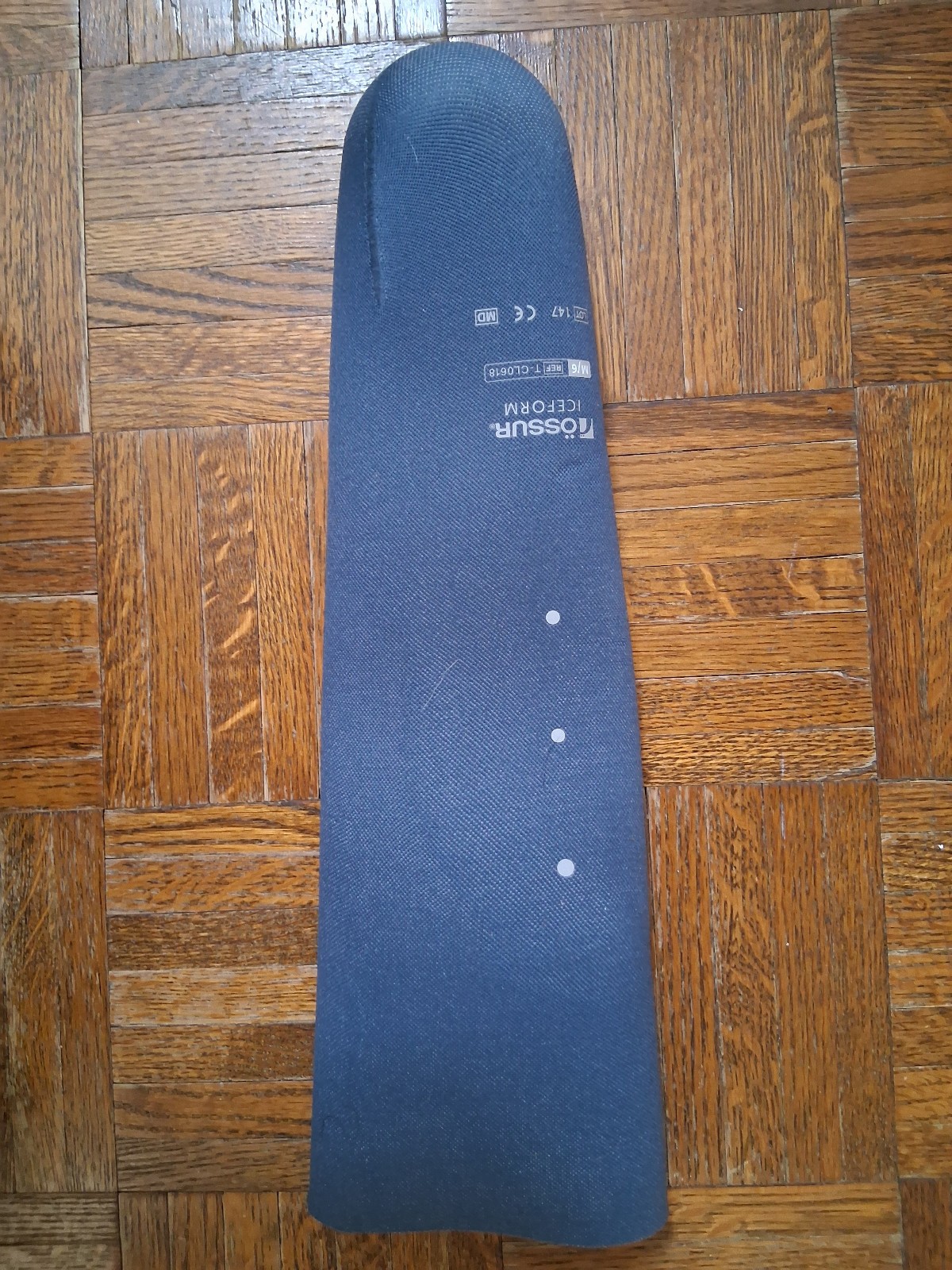Ossur iceform Cushion prosthetic liner, Size medium, 6mm thickness