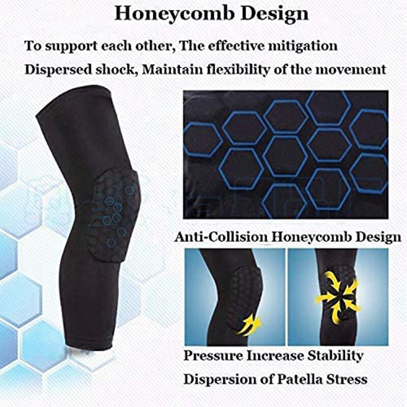 Knee Brace Leg Support Compression Sleeve Sports Protective Gear Guard Pad Gym