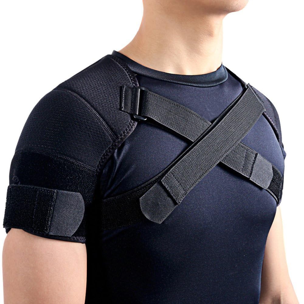 Shoulder Support Brace Double Shoulder Neoprene Protector XL