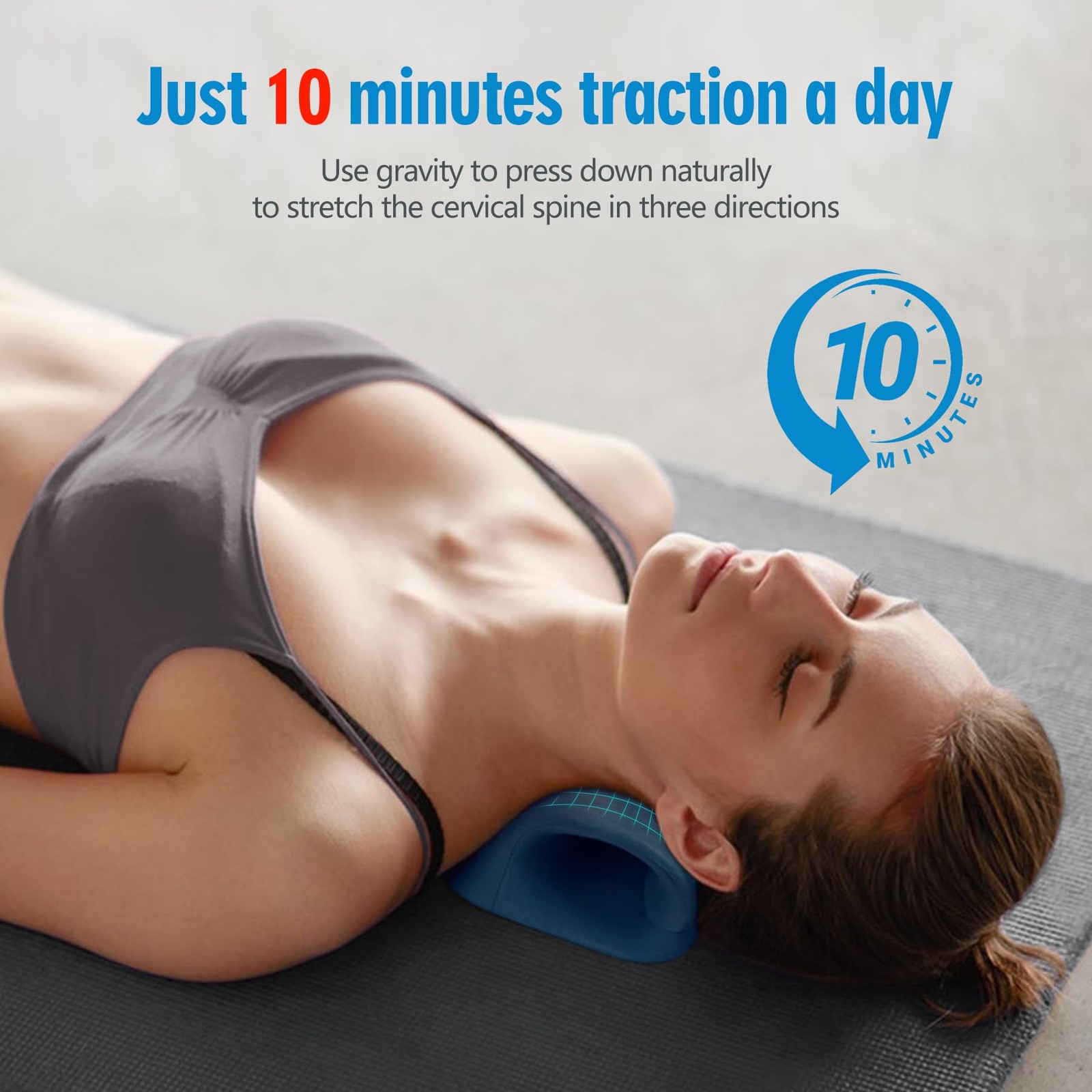 ComfortLife Neck Stretcher for Pain Relief, Neck and Shoulder Relaxer Cervica…