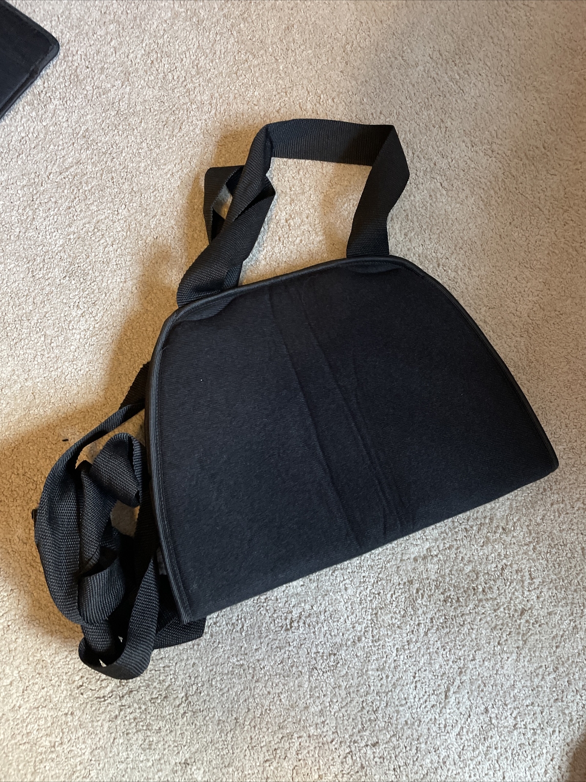 Two Piece Black Arm Sling slightly used great condition good for Immobilization