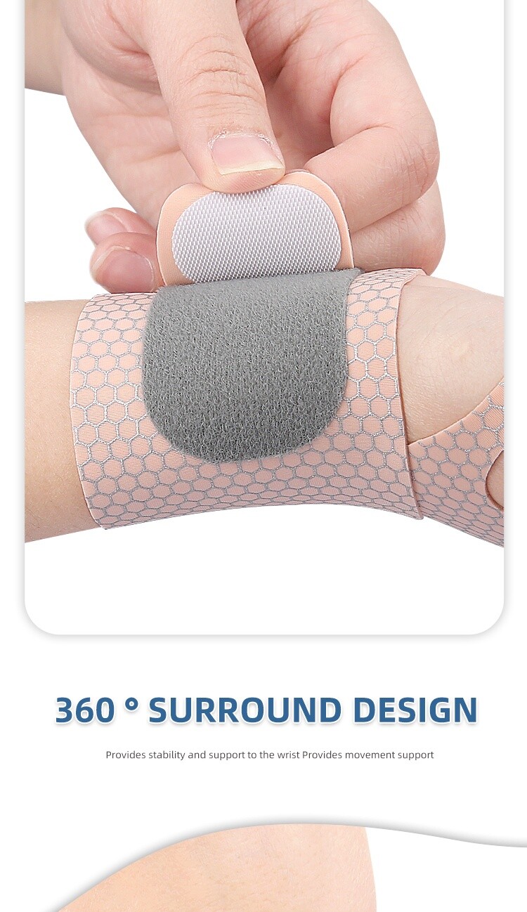 Breathable Wrist Band Adjustable straps Stabilizer Ultra Thin Wrist Brace
