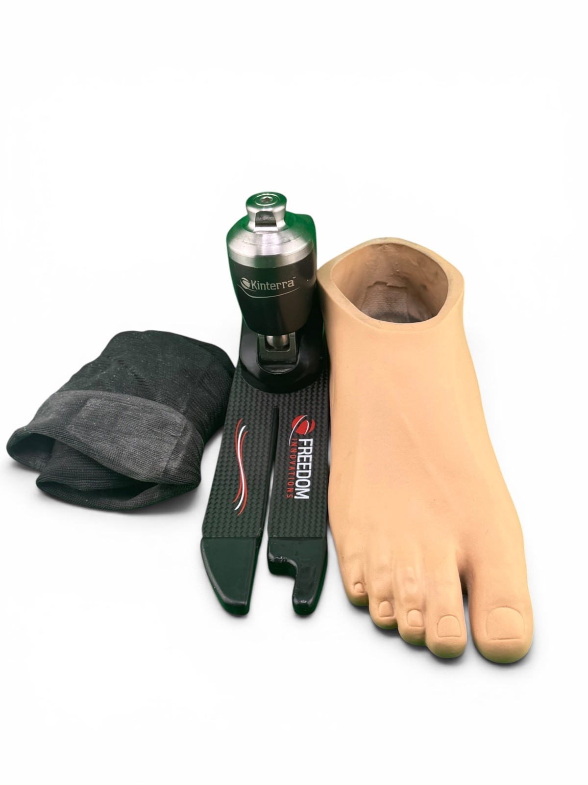 Freedom kinterra hydraulic ankle prosthetic foot. Size 23. Category 2, right