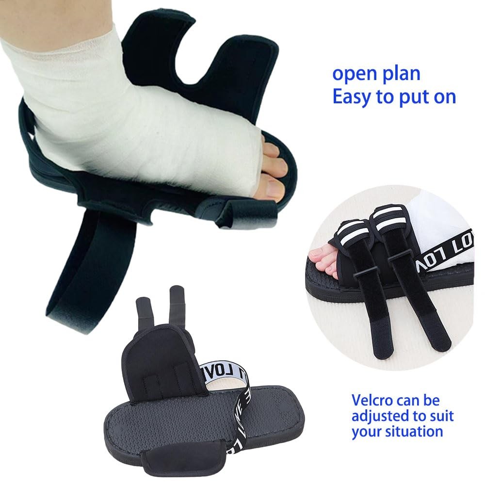 Post Op Shoe for Broken Foot,Adjustable Walking Boots,Fracture Shoes,for Foot…