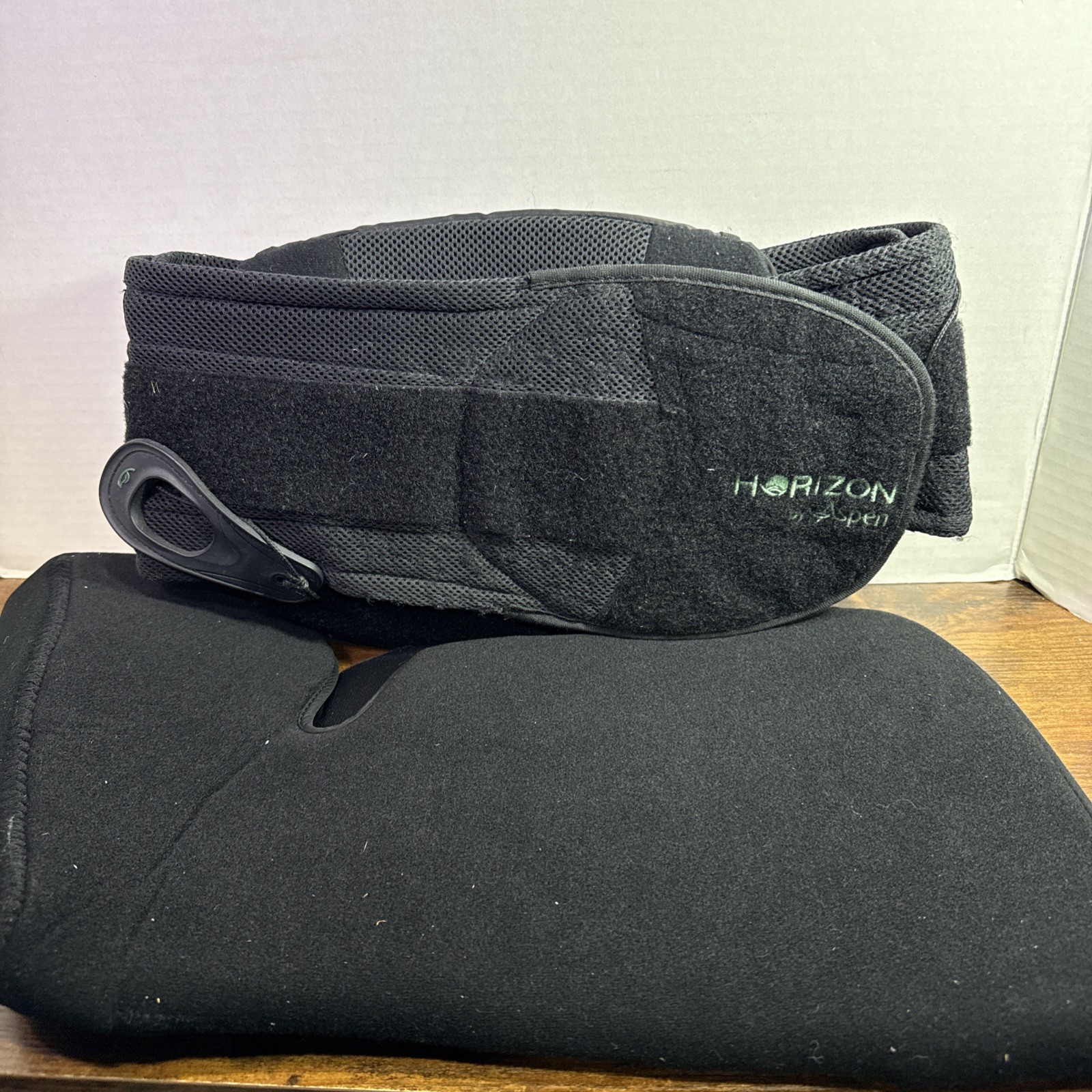 Horizon by Aspen Back Brace Adjustable Adult One Size Fits Most Black
