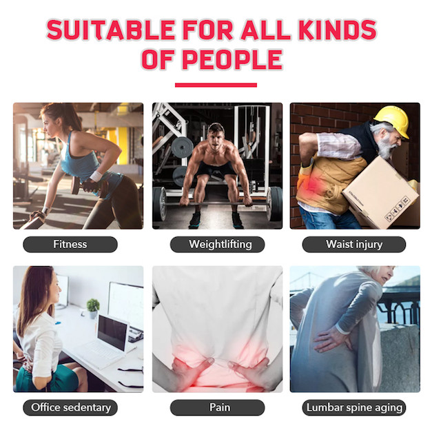 Adjustable Straps Breathable Sports Working Band Medical Pain Relief Lower Back